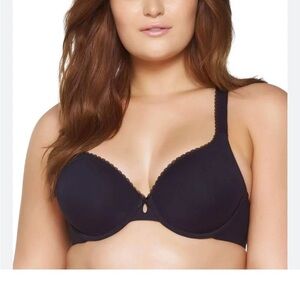 NWT Paramour Black Bra 32DD